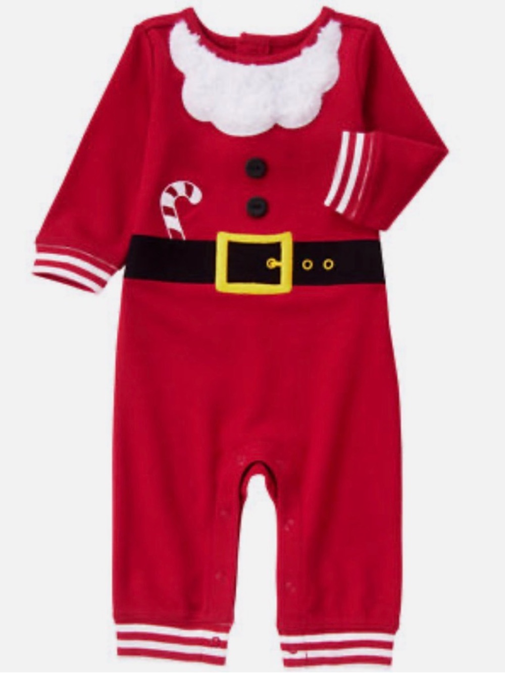 Gymboree Red Santa Holiday Romper outfit 12 18 months